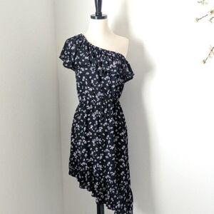 Leith One Shoulder Maxi floral dress